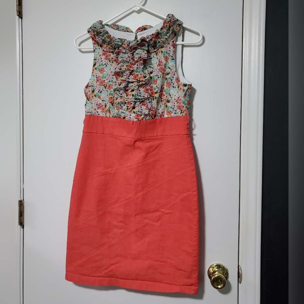 Alyx Petite Multicolor Floral Pencil Dress Size 8P